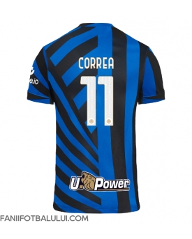 Inter Milan Joaquin Correa #11 Tricou Fotbal Replică 2024-25 Barbati Acasa